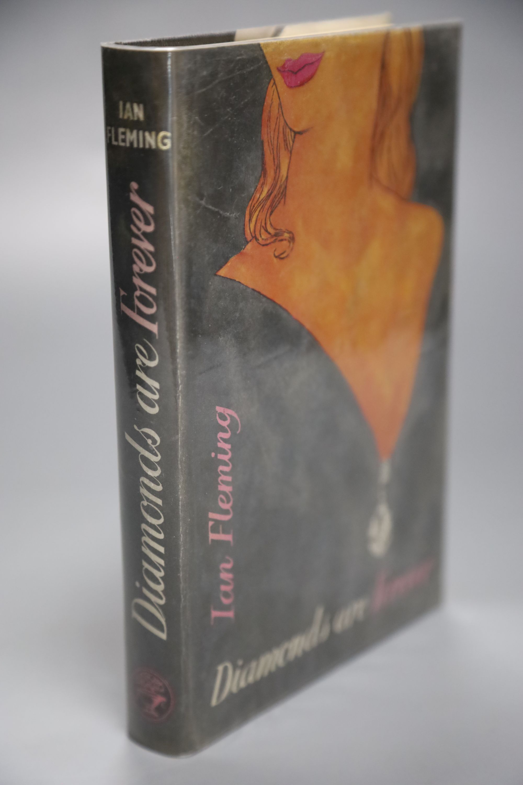 Fleming, Ian - Diamonds Are Forever, 1st edition, d/wrapper, 1956